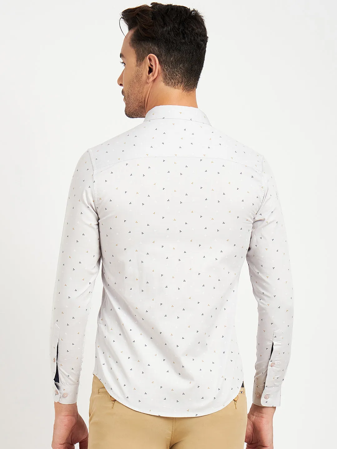 Camla Grey Shirts For Men
