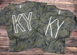 Camo KY Tee