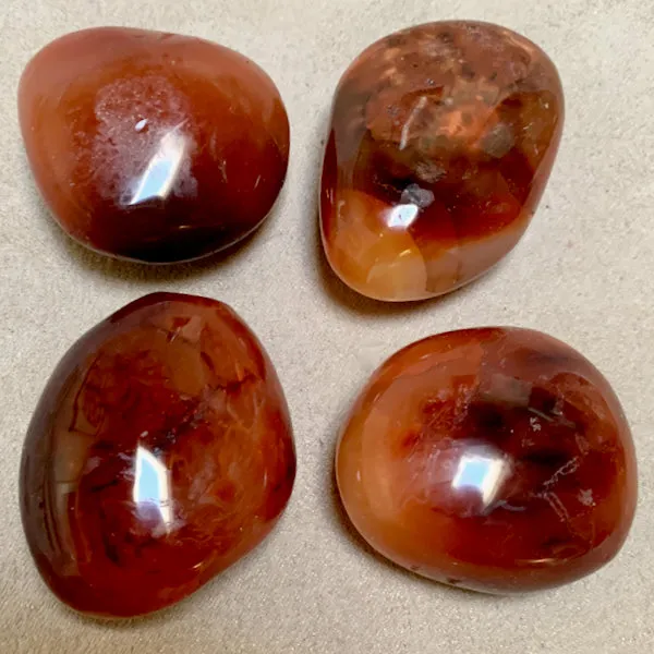Carnelian Polished Palmstone