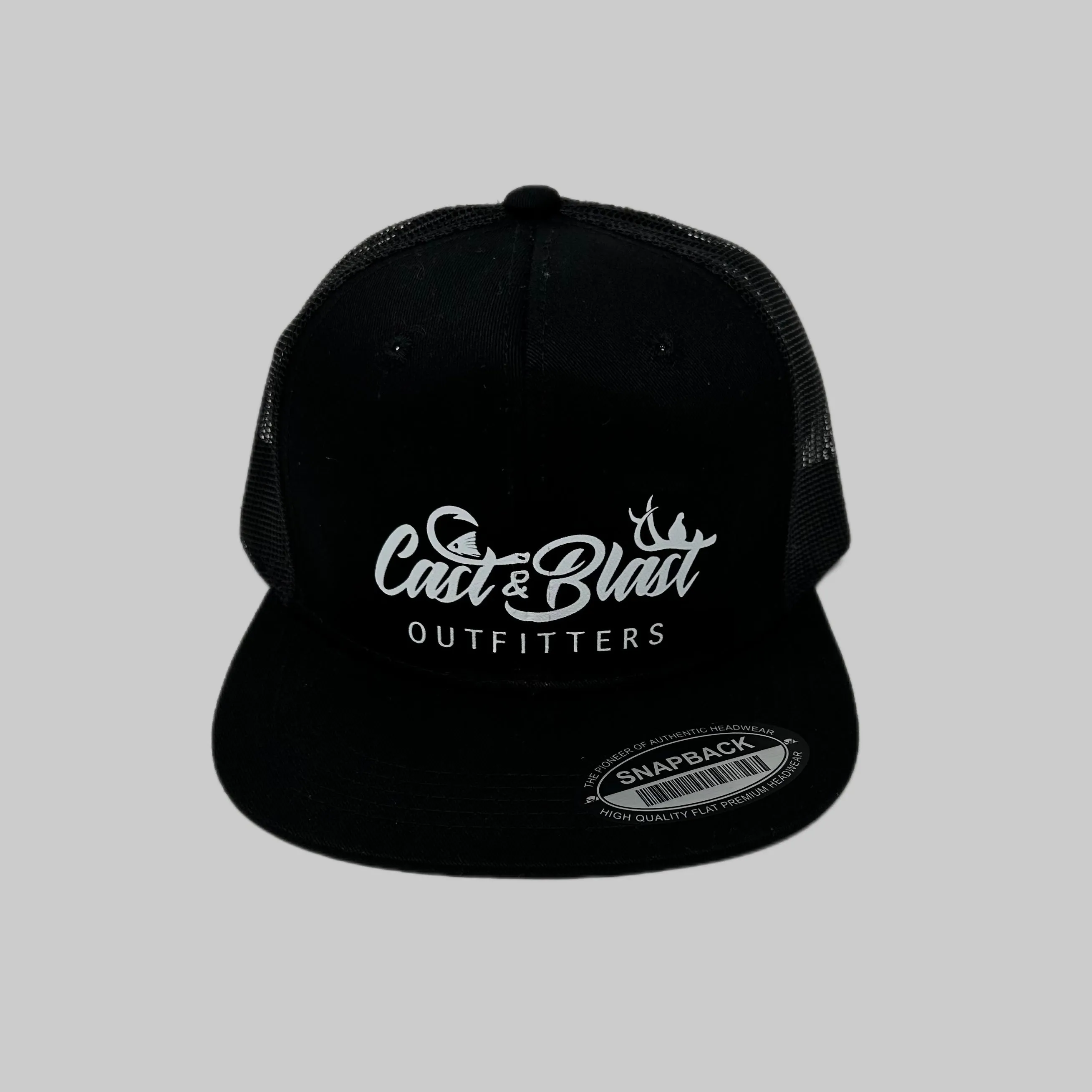 Cast&Blast Snap Back B/W