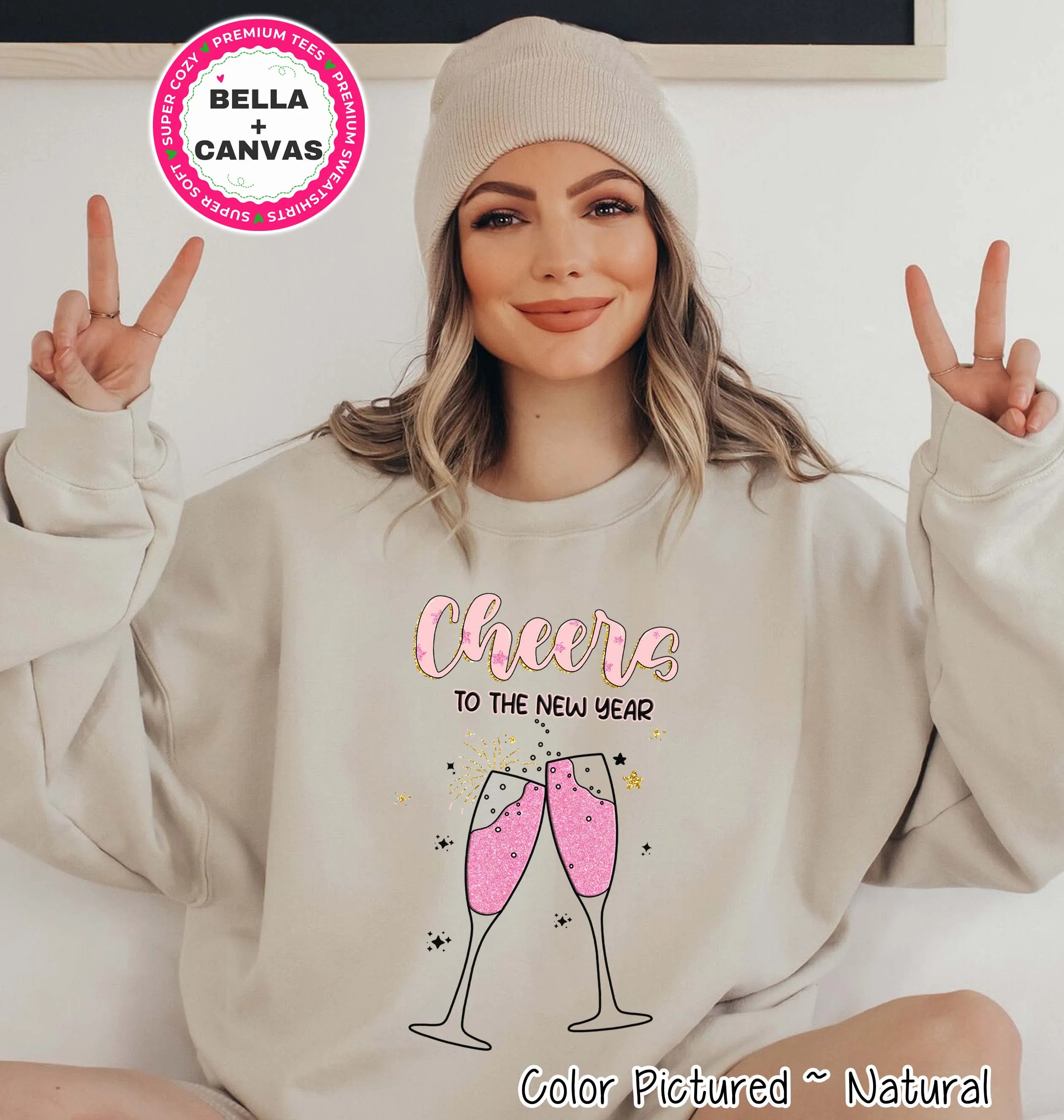 Cheers to the New Year Tee or Sweatshirt