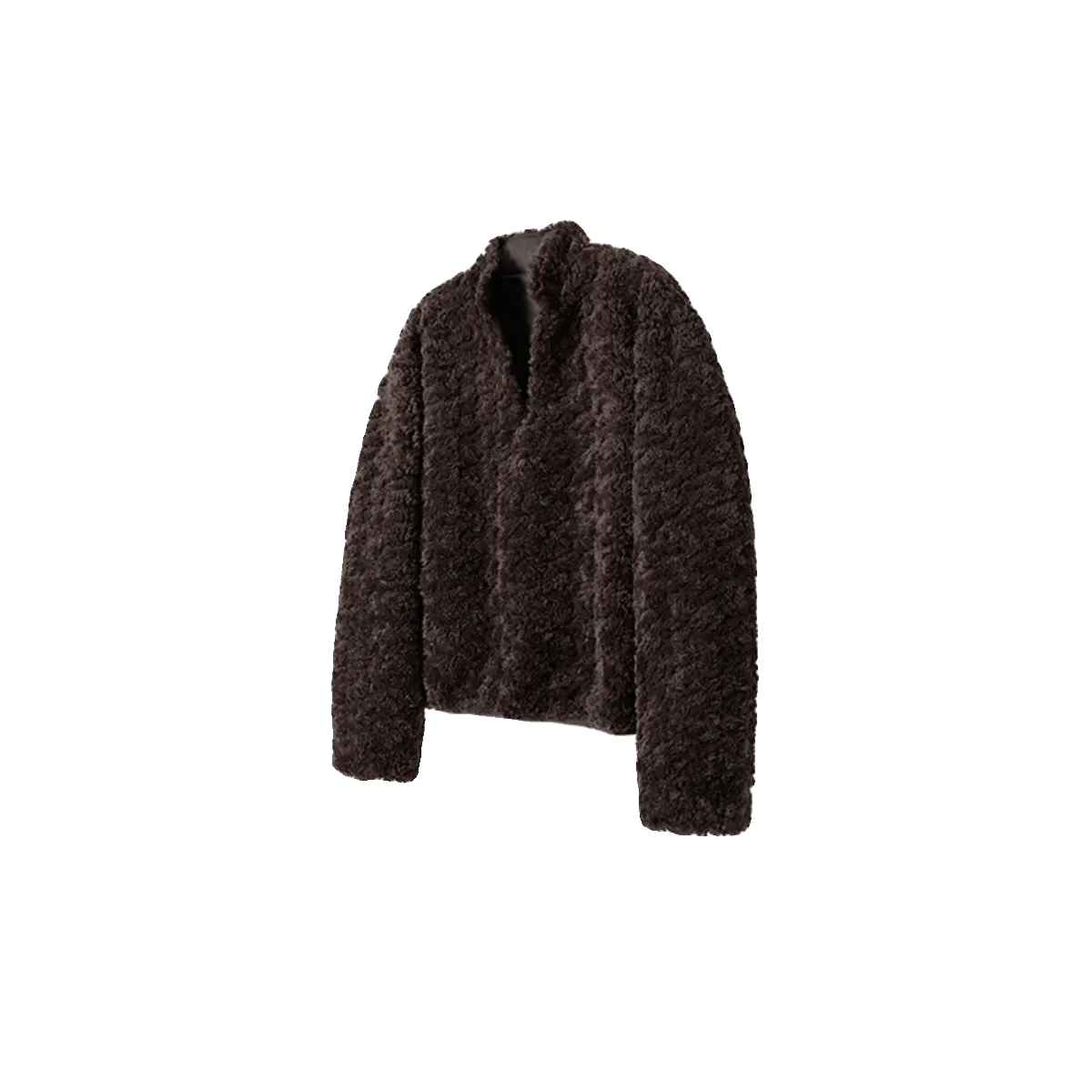 Chocolate Cloud Faux Fur Sweater