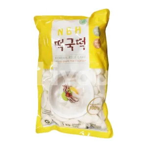 Chongga Rice Cake Sliced Type 1kg ~ Chongga 切片年糕1kg