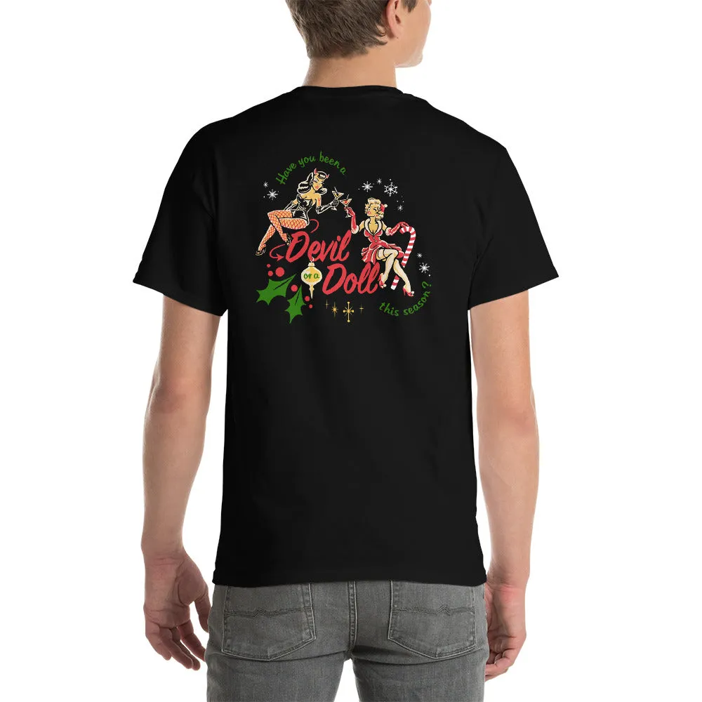 Christmas Short Sleeve T-Shirt - Men's black