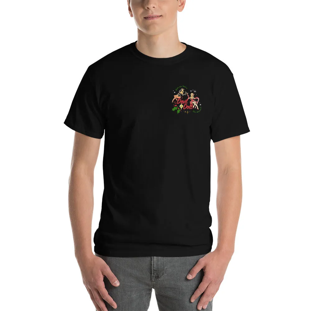 Christmas Short Sleeve T-Shirt - Men's black