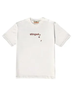 Classic Melt Logo T-Shirt White/Brown
