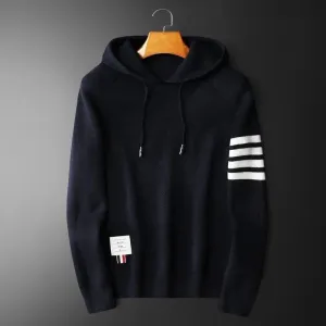 Coen™ | Textured Fabric Premium Hooded Sweatshirt