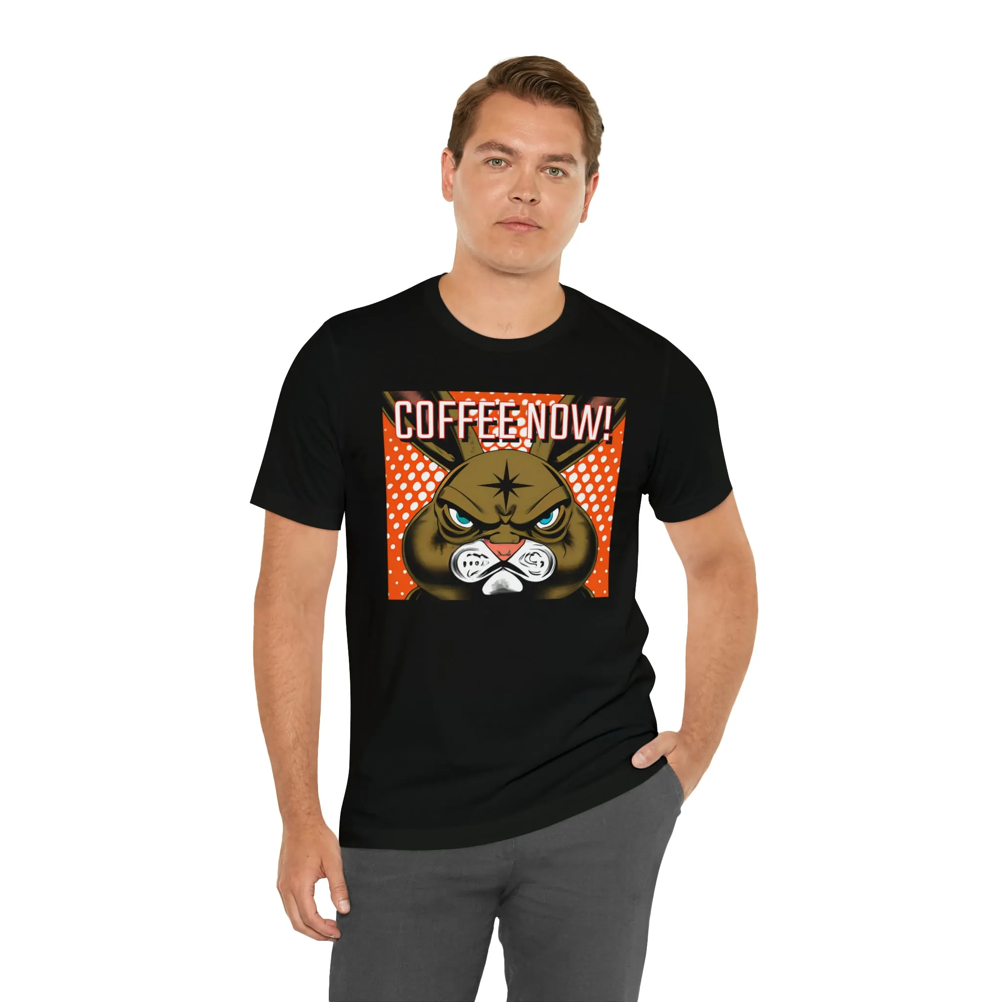 Coffee Now! Short Sleeve Tee
