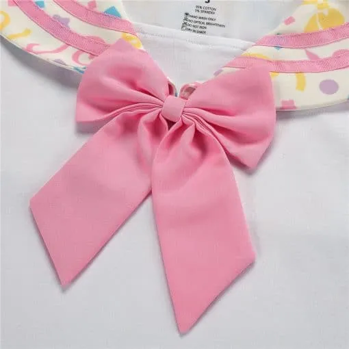 Cosplay Magical Girls Confetti Onesie Skirt Set
