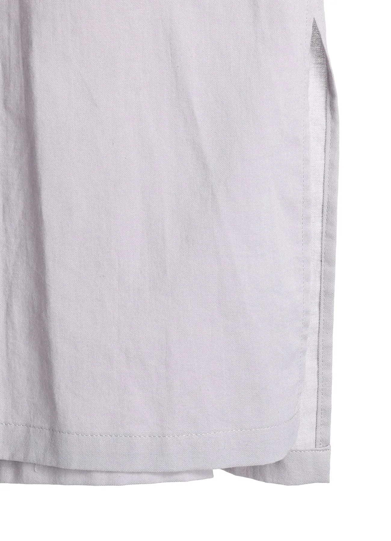 COTTON BOYLE VIYELLA SLEEVELESS SHIRT DRESS