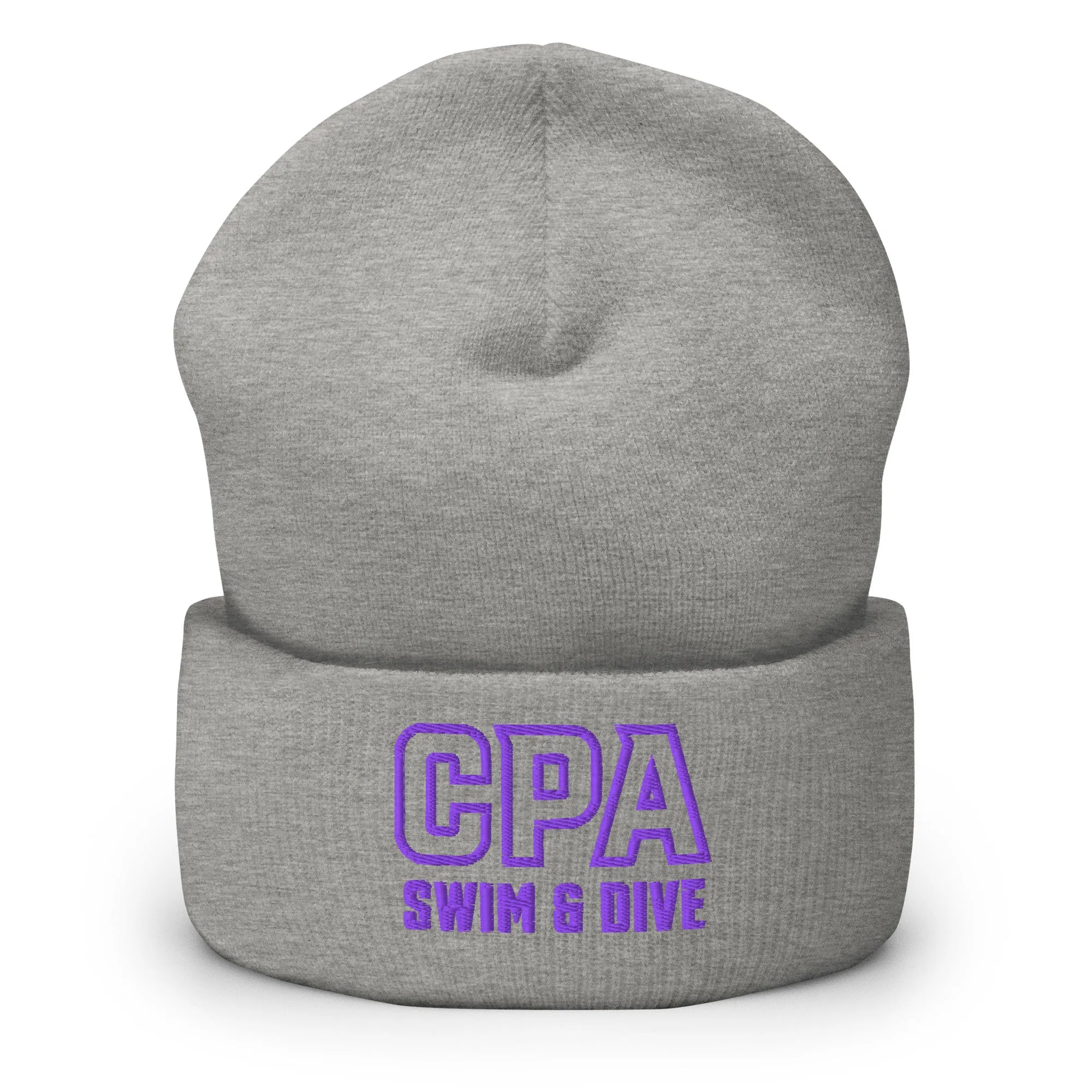 CPA Swim & Dive / Embroidered Cuffed Beanie