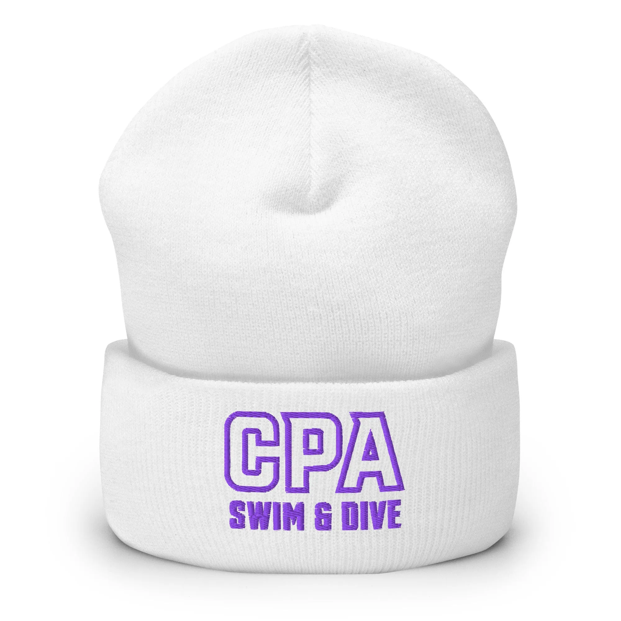 CPA Swim & Dive / Embroidered Cuffed Beanie