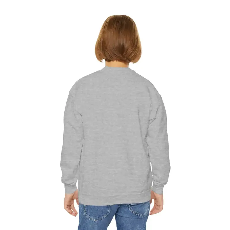 Crazy Cat Youth Sweatshirt for Playful Kids