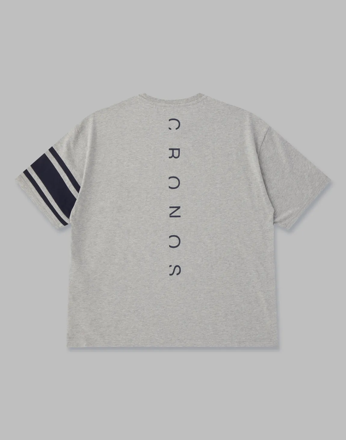 CRONOS BRASSARD OVERSIZE T-SHIRTS【GRAY】