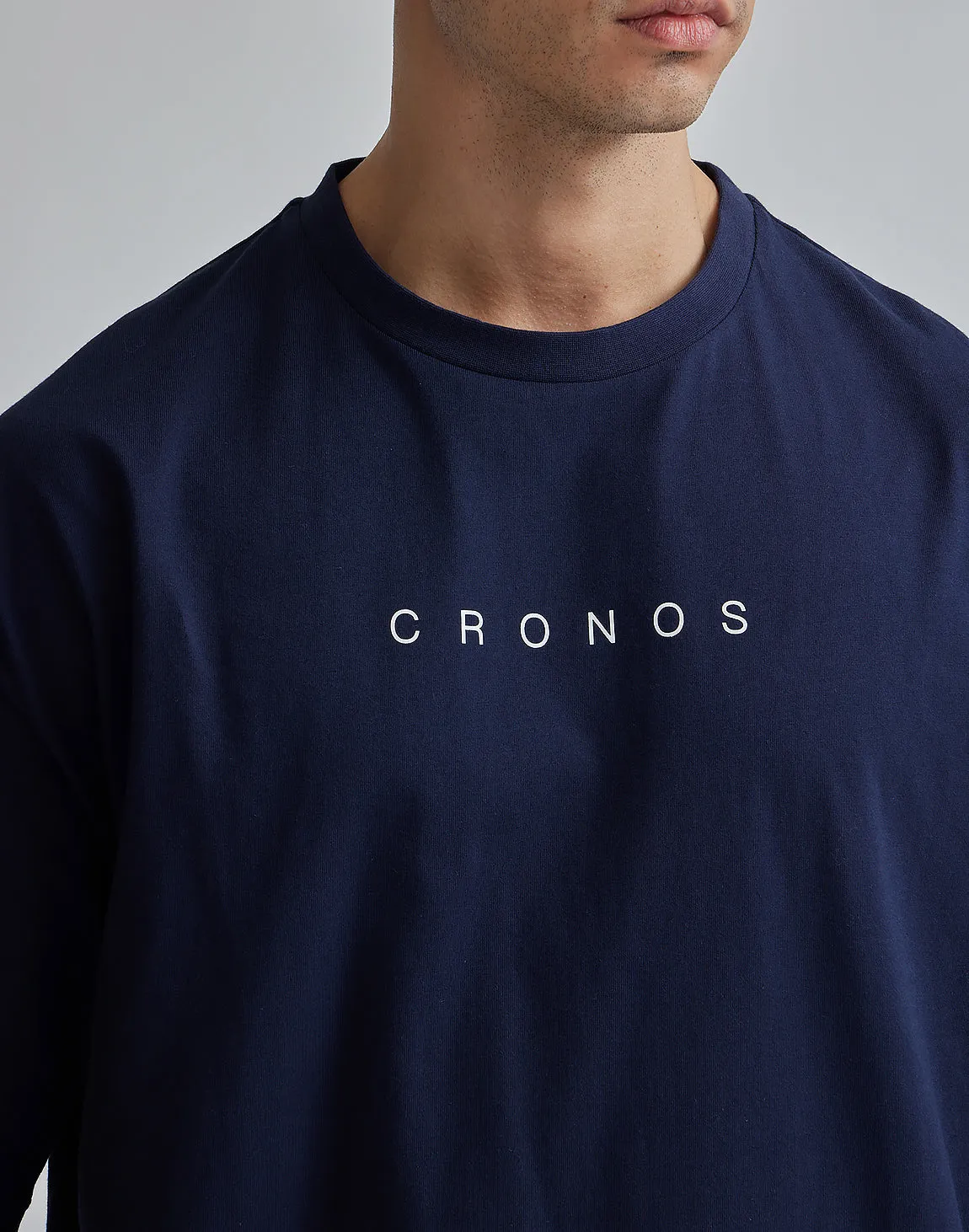 CRONOS BRASSARD OVERSIZE T-SHIRTS【GRAY】