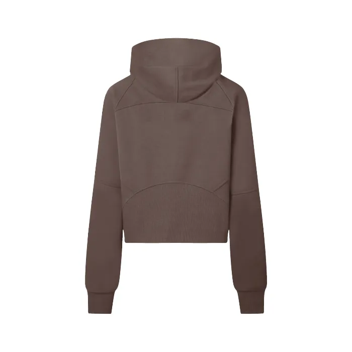 Cropped Half-Zip Hoodie