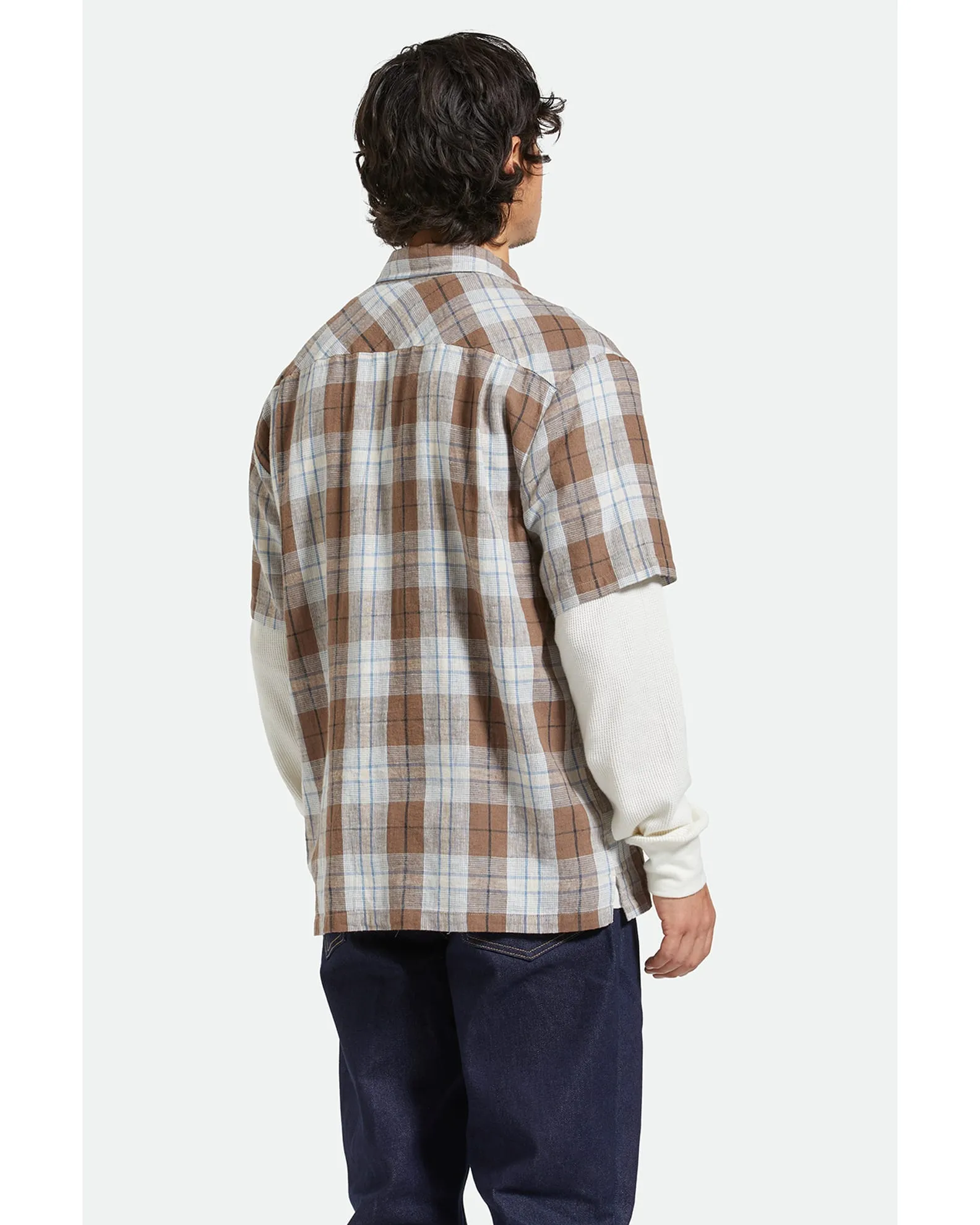 CRU LINEN BLEND S/S WVN