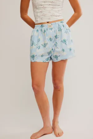Day to Day Floral Boxer / Chambray Combo