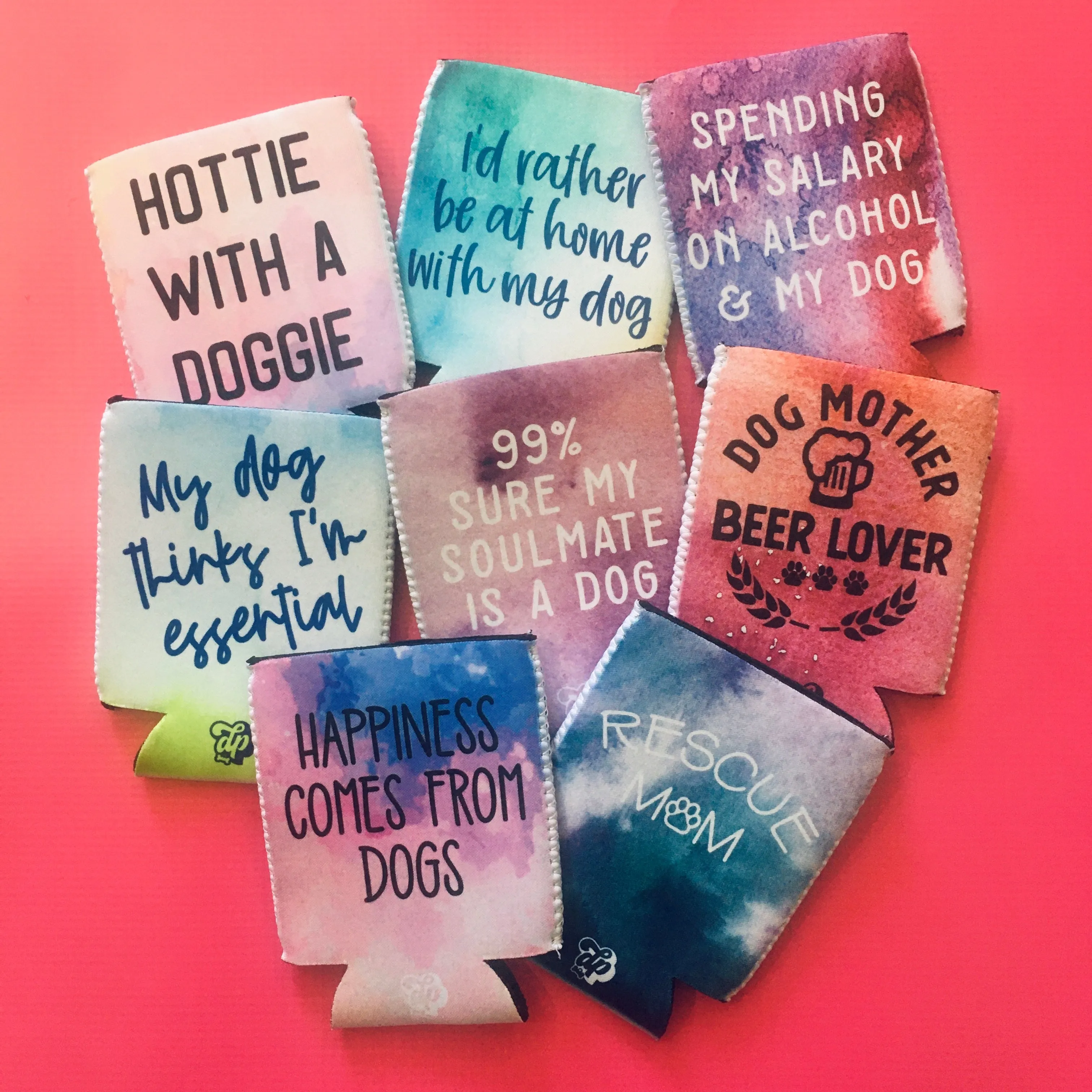 Dog Mother Beer Lover Can Cooler
