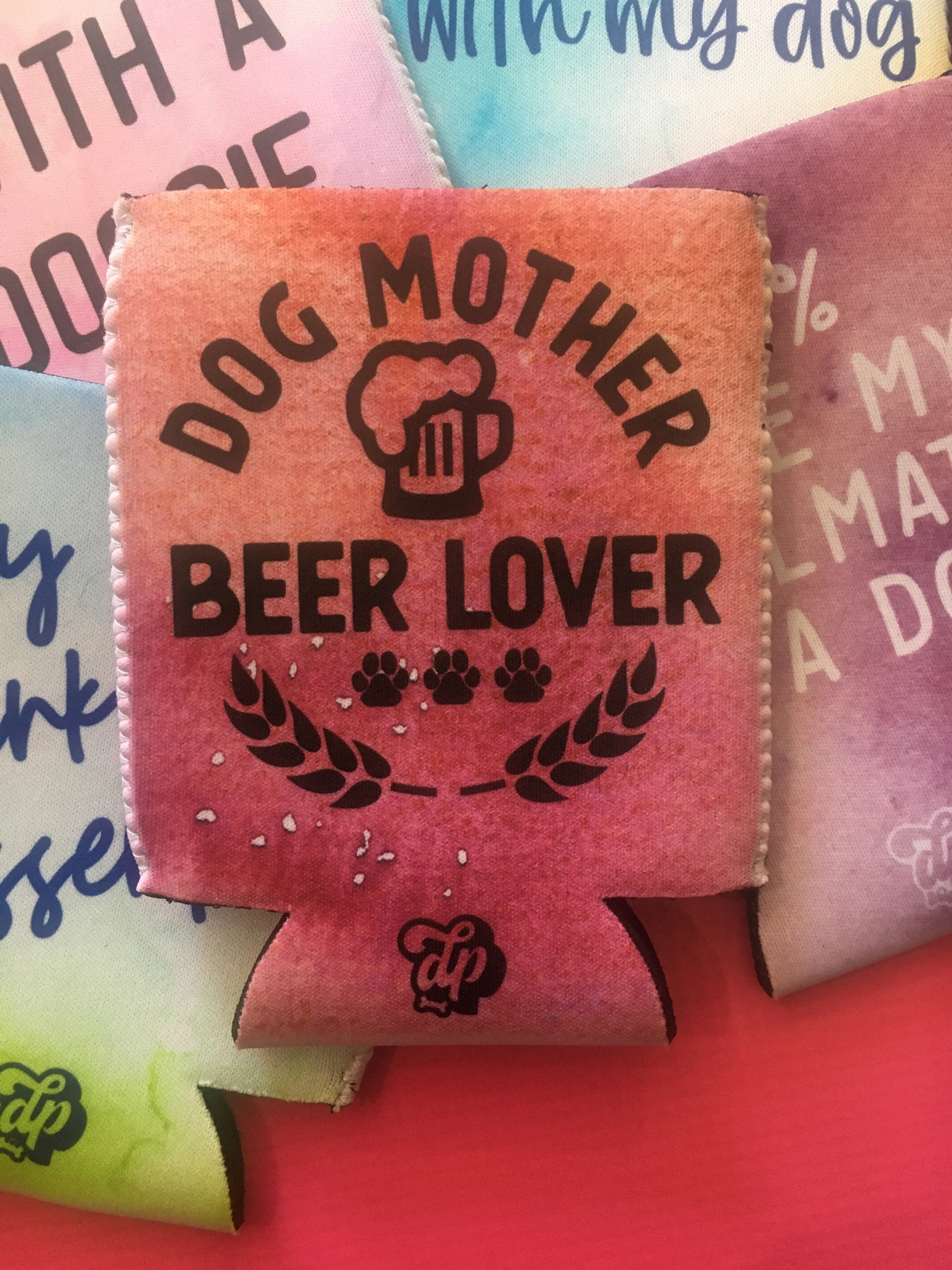 Dog Mother Beer Lover Can Cooler