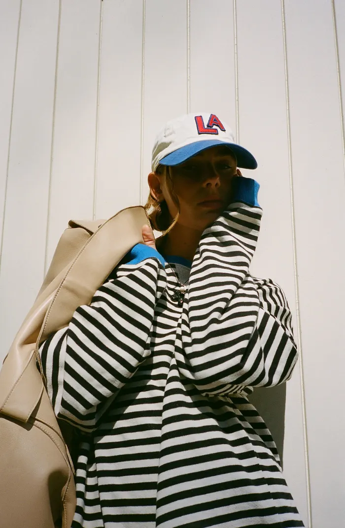 ERICA | STRIPED OVERSIZED SWEATER