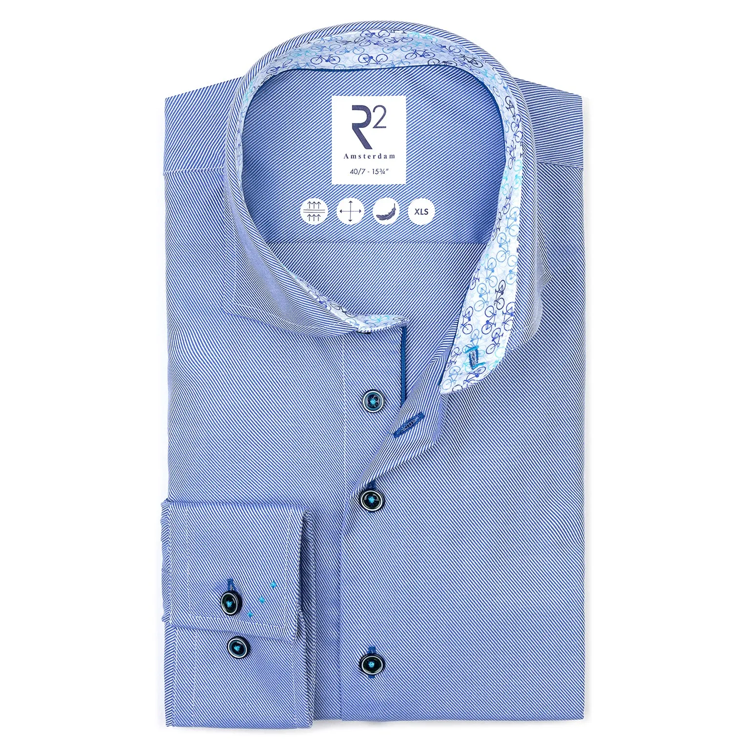 Extra long sleeves. Heavy twill cotton shirt