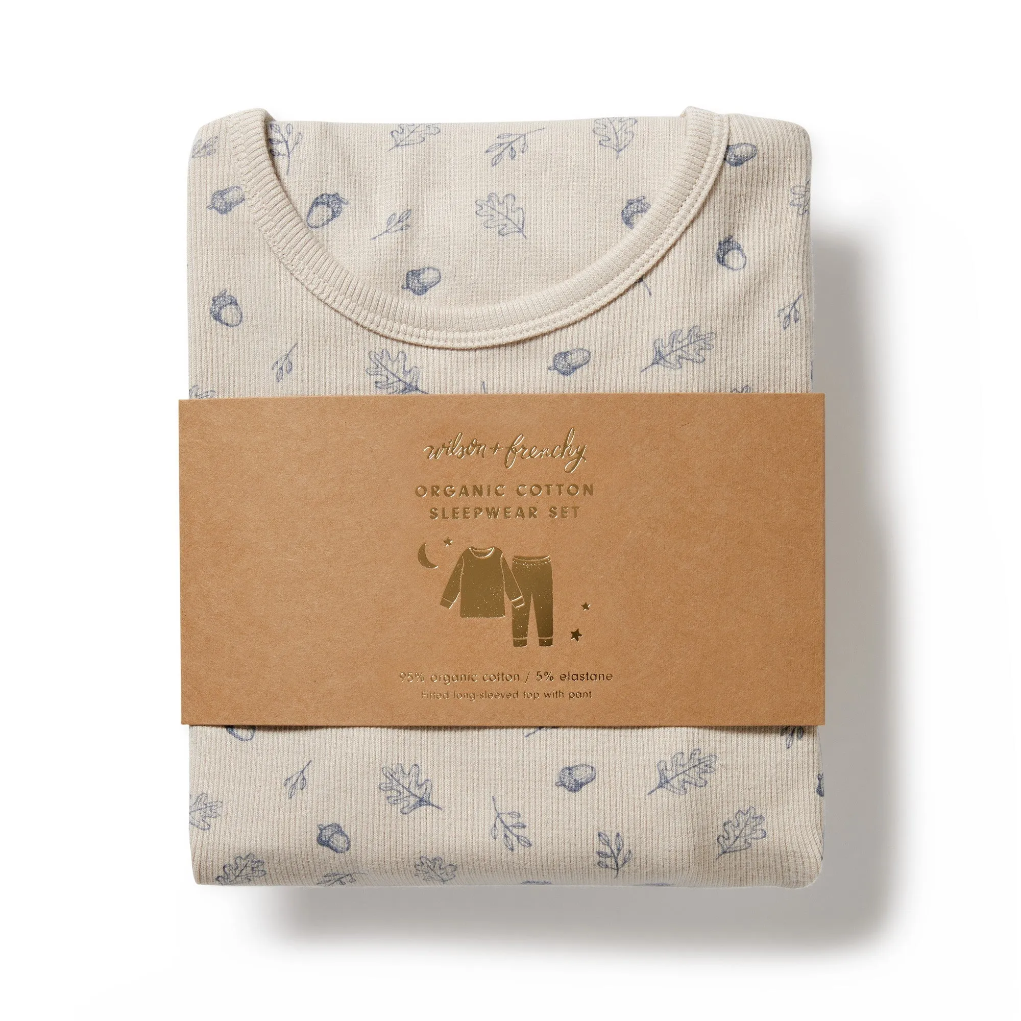 Falling Oak Organic Long Sleevedd Pyjamas