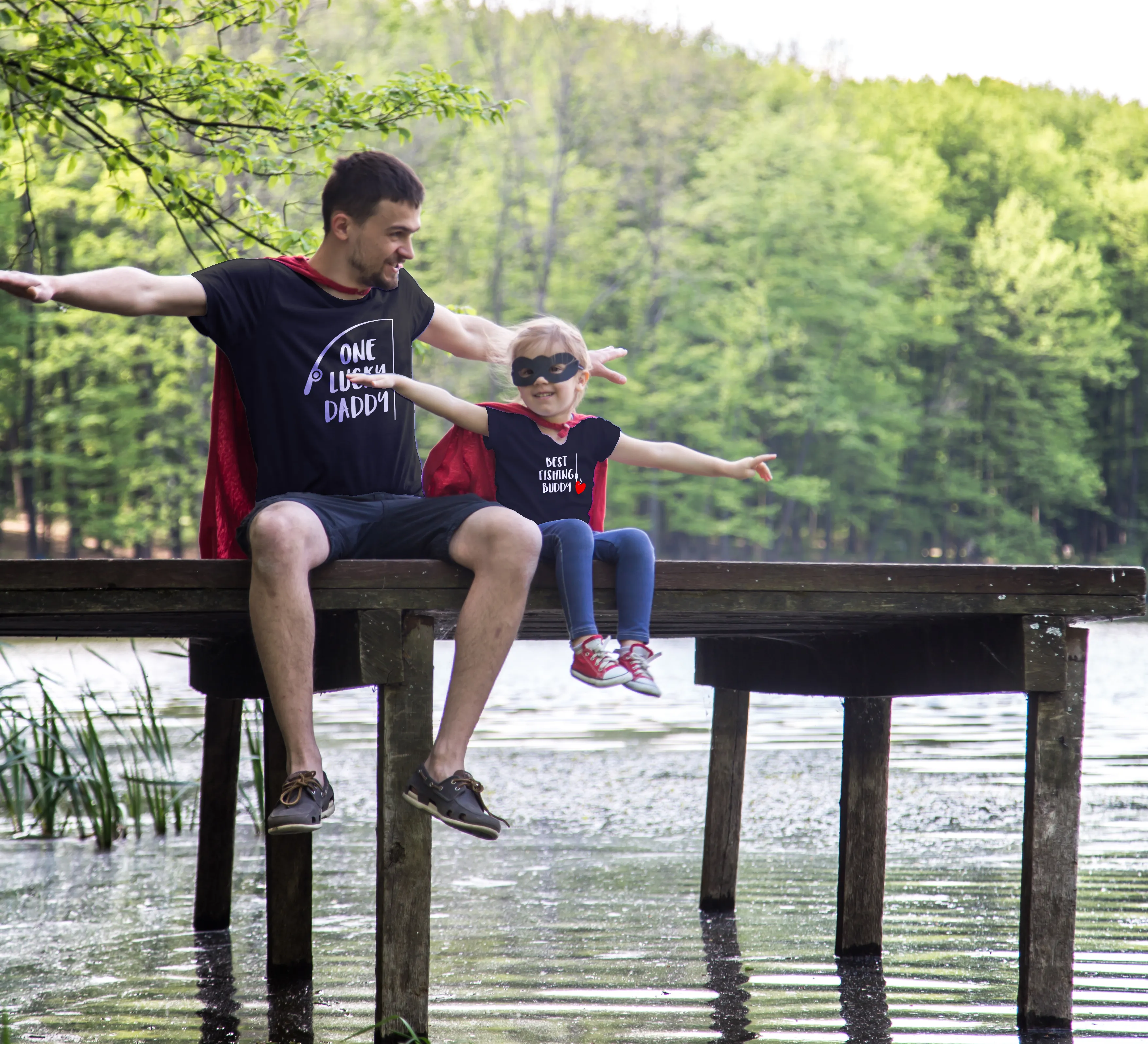 Father Daughter Shirts Best Fishing Buddy