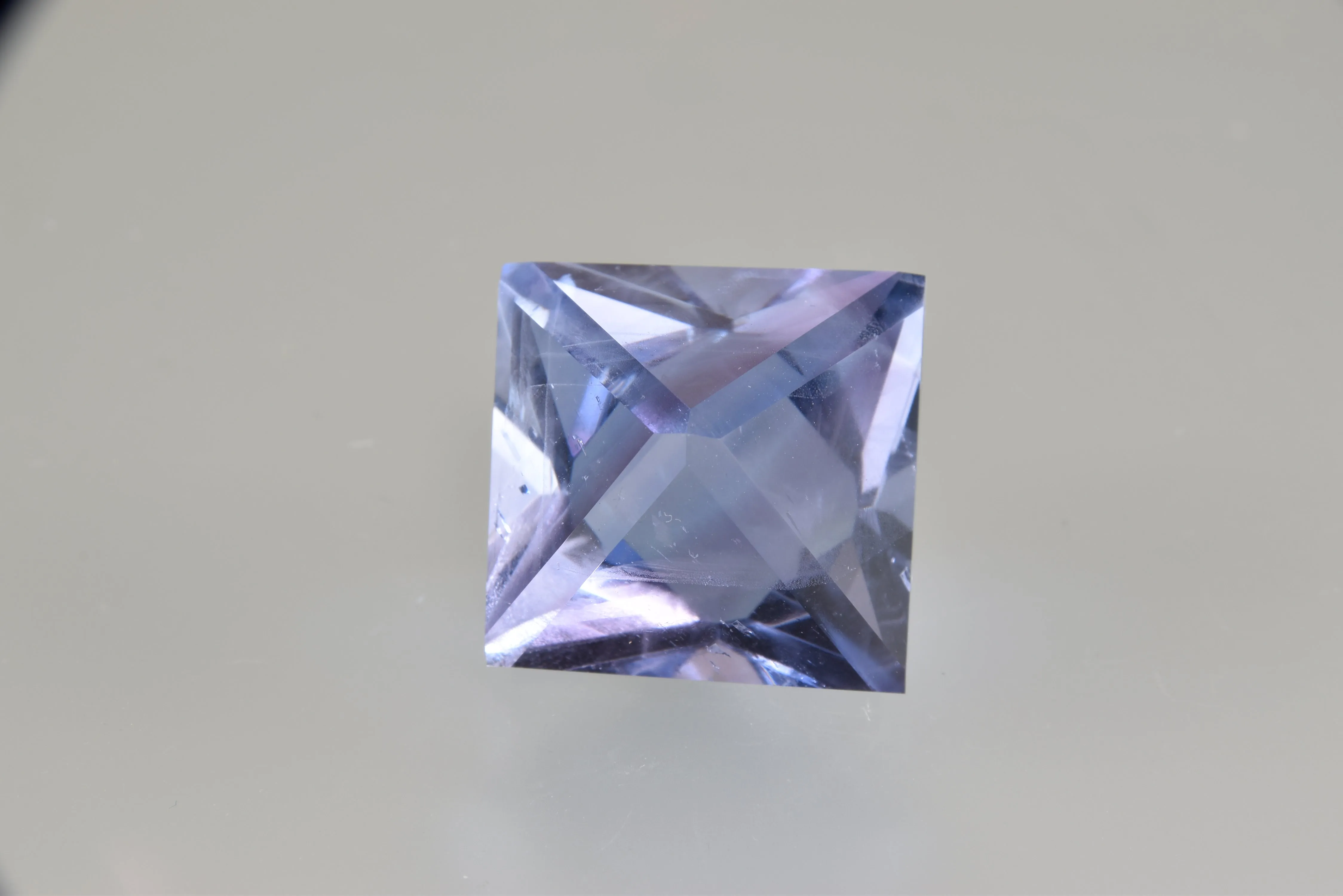 Fluorite, Denton Mine, Harris Creek District, Southern Illinois 2.3 cm on edge $175. 10/19