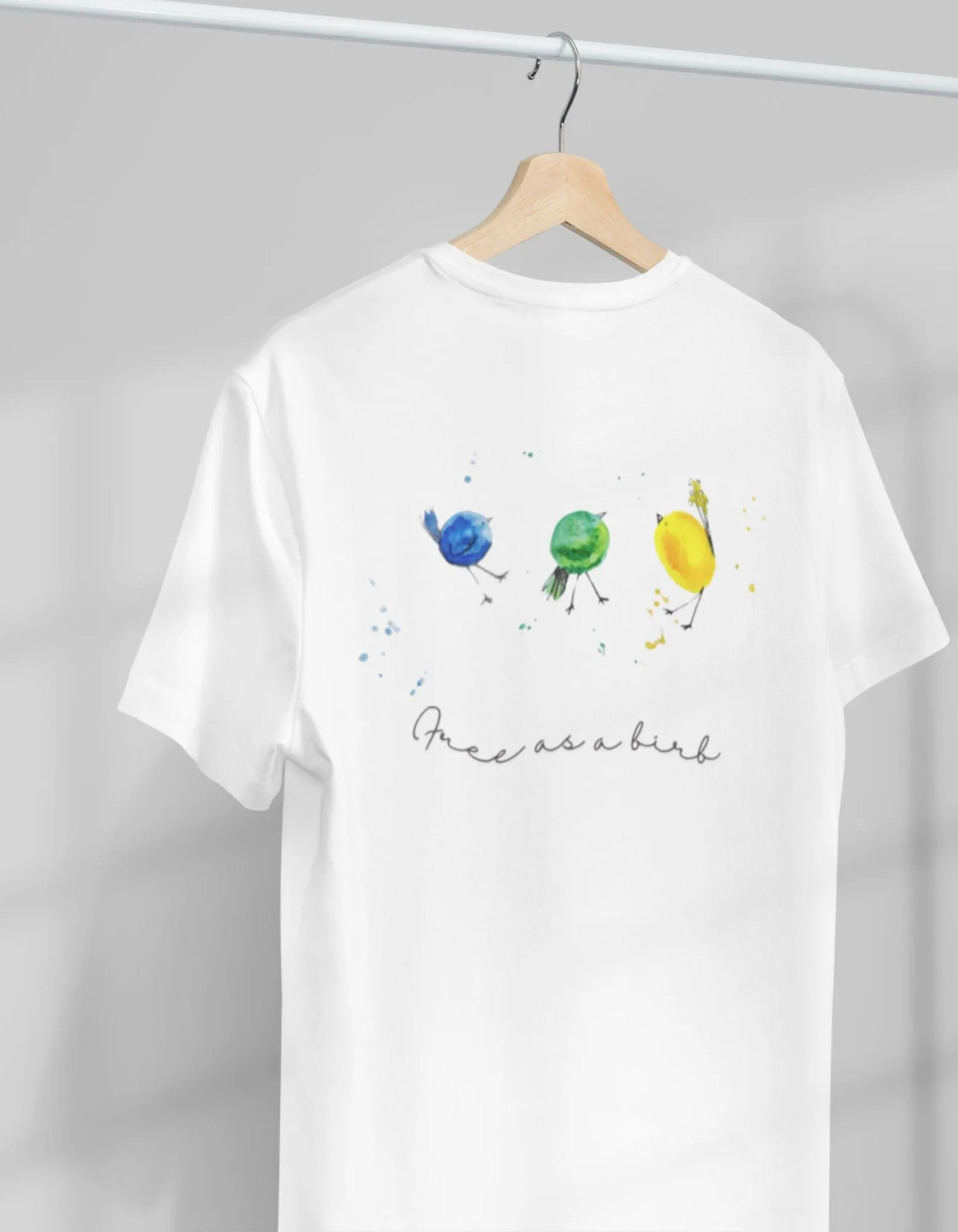 Free As A Birb - Terry Oversized T-Shirt