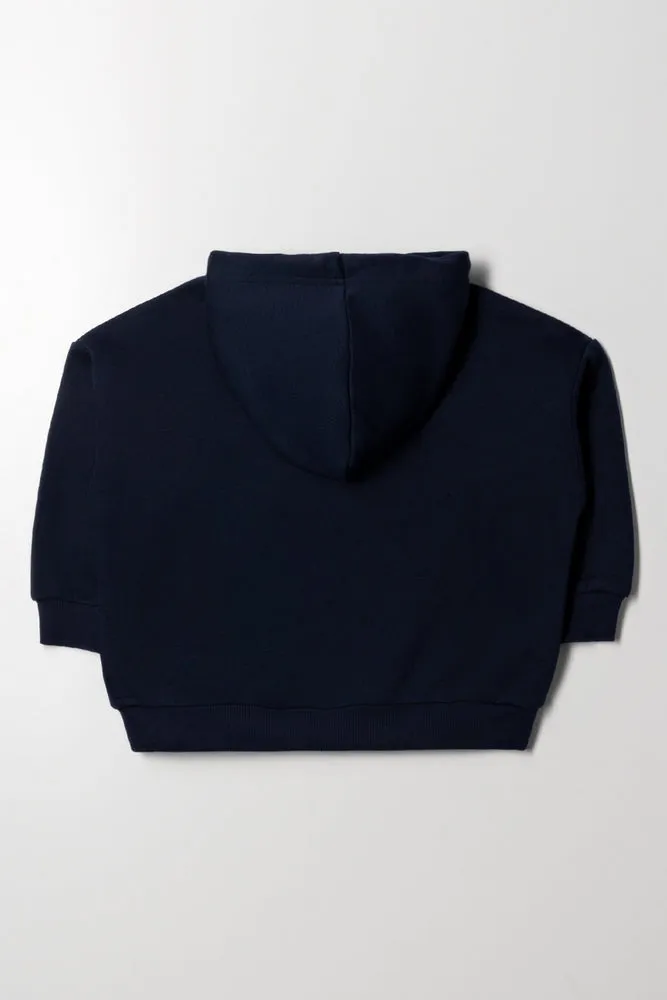 Frozen Hoodie Navy