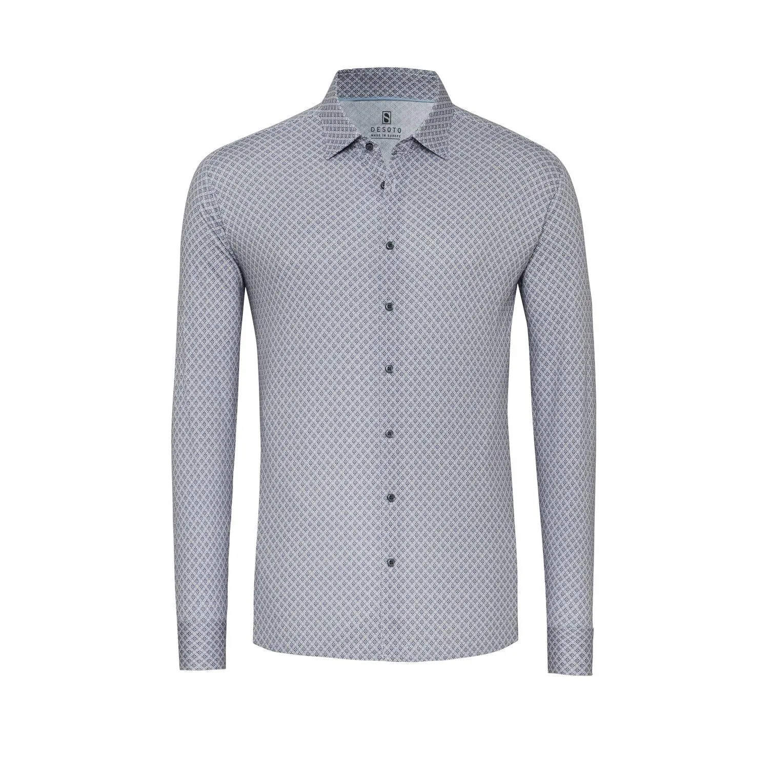GEOMETRIC PATTERN JERSEY STRETCH