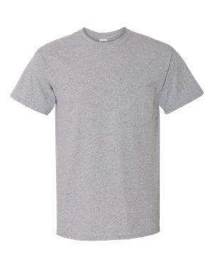 Gildan Men's Heavy Cotton™ Pocket T-Shirt - 5300
