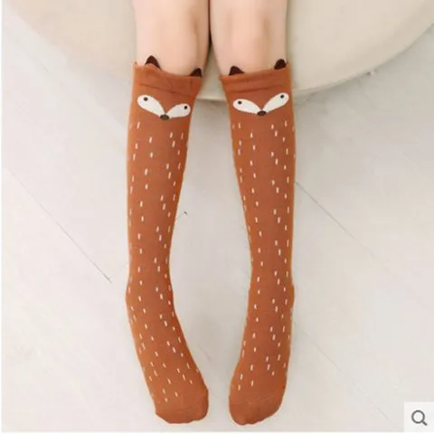 Girls cartoon over the knee socks