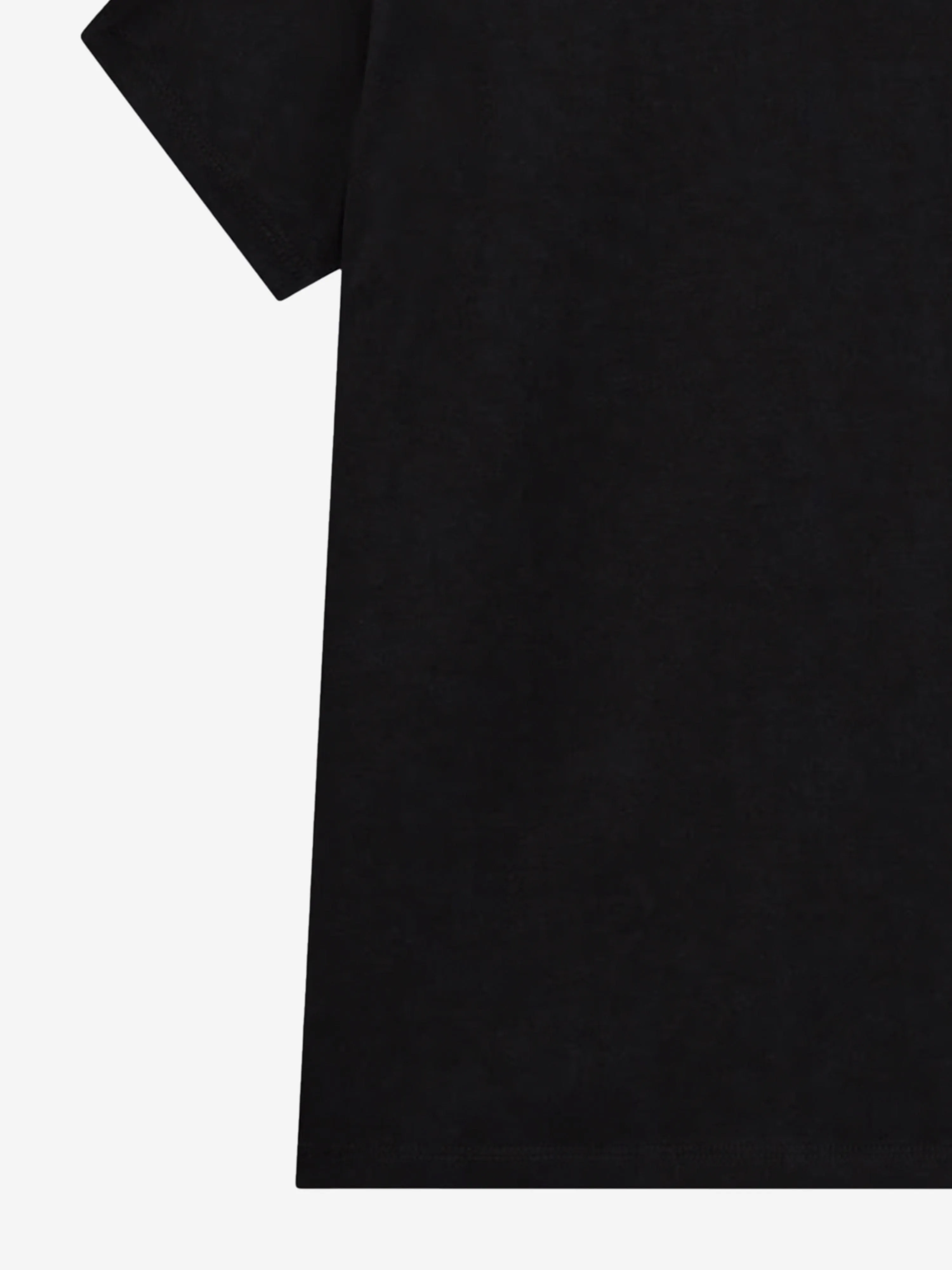 Girls Logo T-Shirt in Black