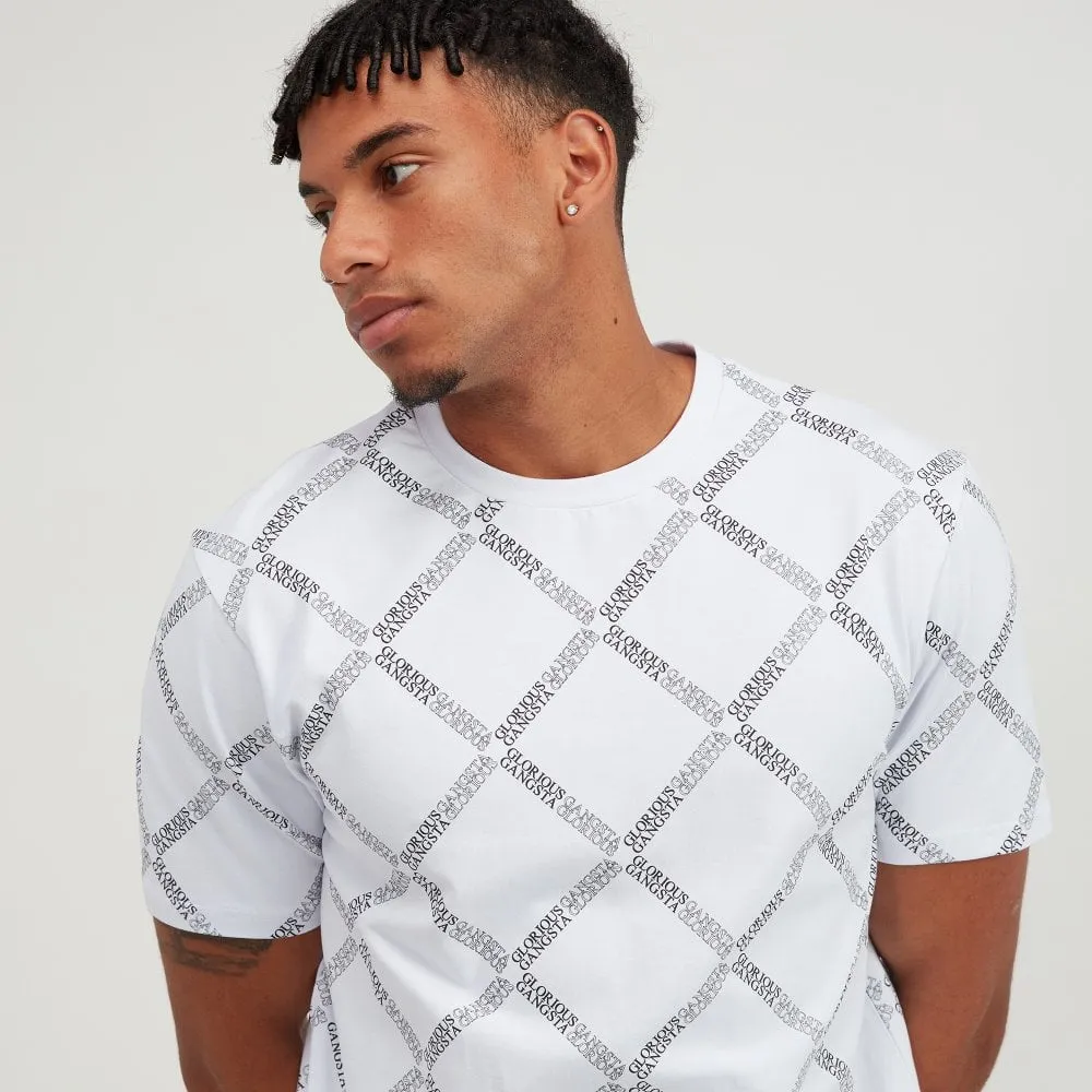 Glorious Gangsta Daley Box Fit T-Shirt White