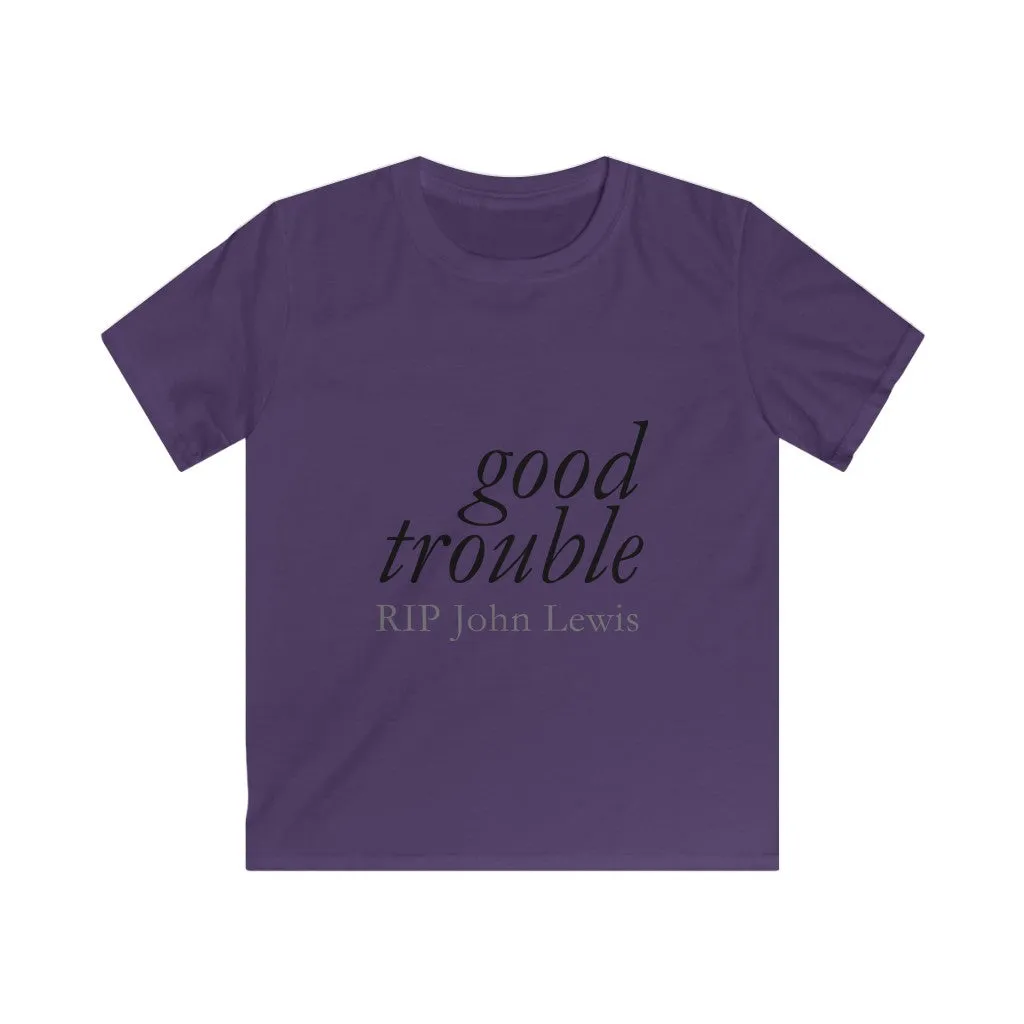 GOOD TROUBLE© - Kids Softstyle Tee