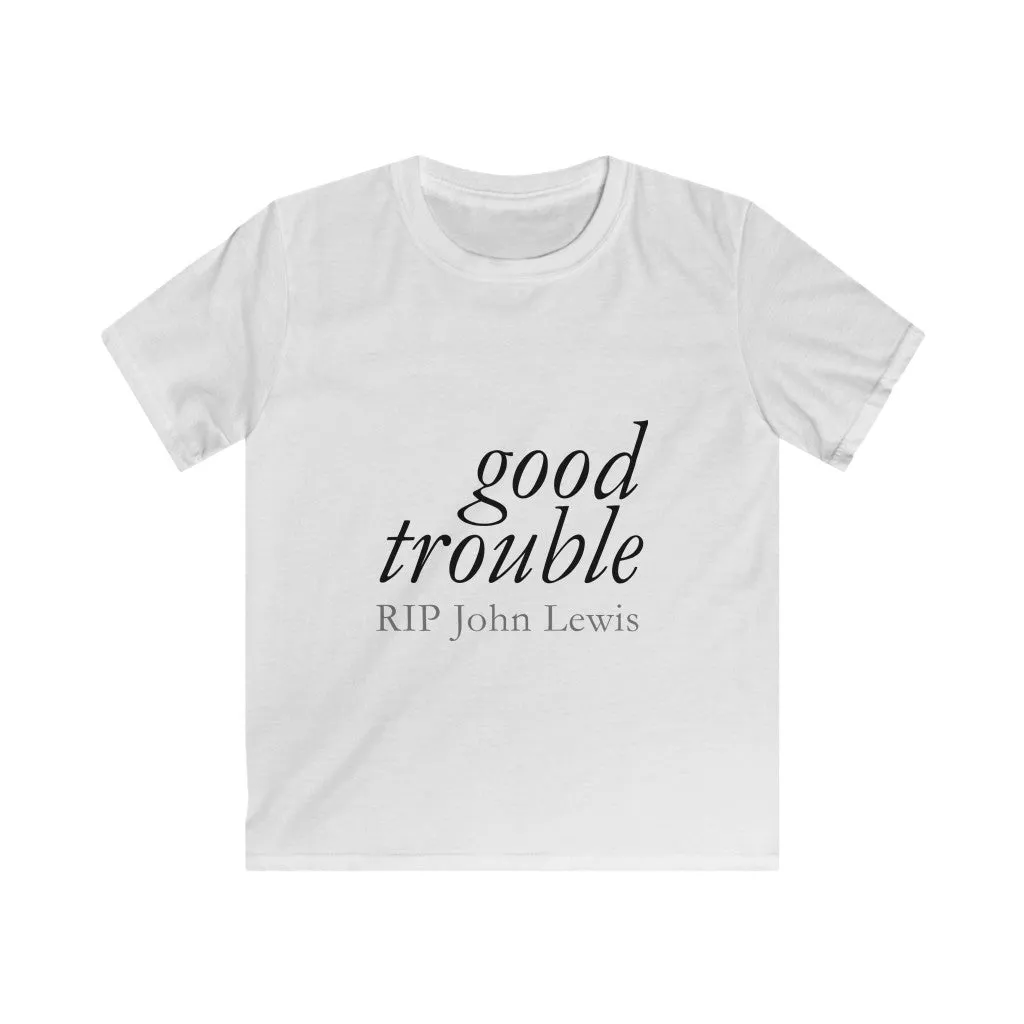 GOOD TROUBLE© - Kids Softstyle Tee