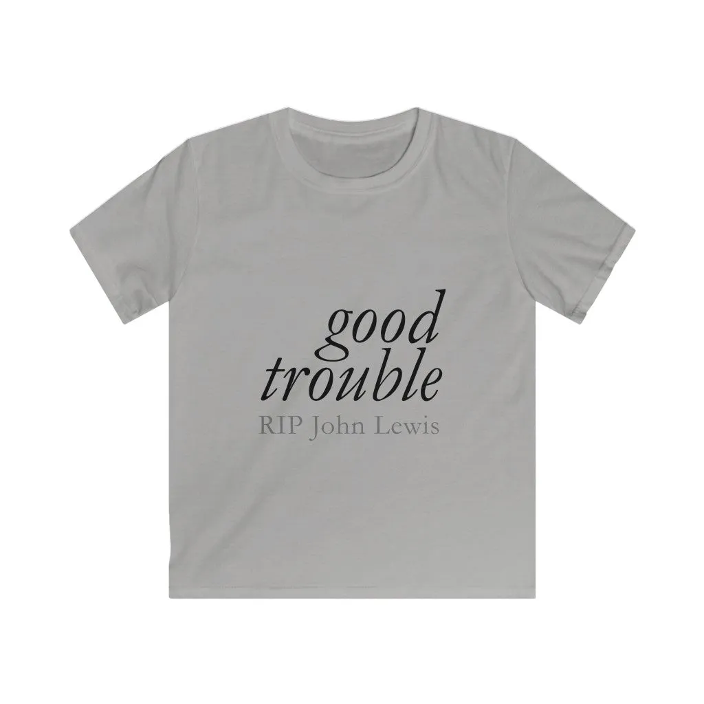 GOOD TROUBLE© - Kids Softstyle Tee