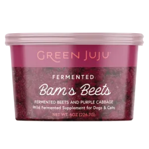 Green Juju - Frozen - Bam's Beets Fermented Beets and Cabbage - 6oz