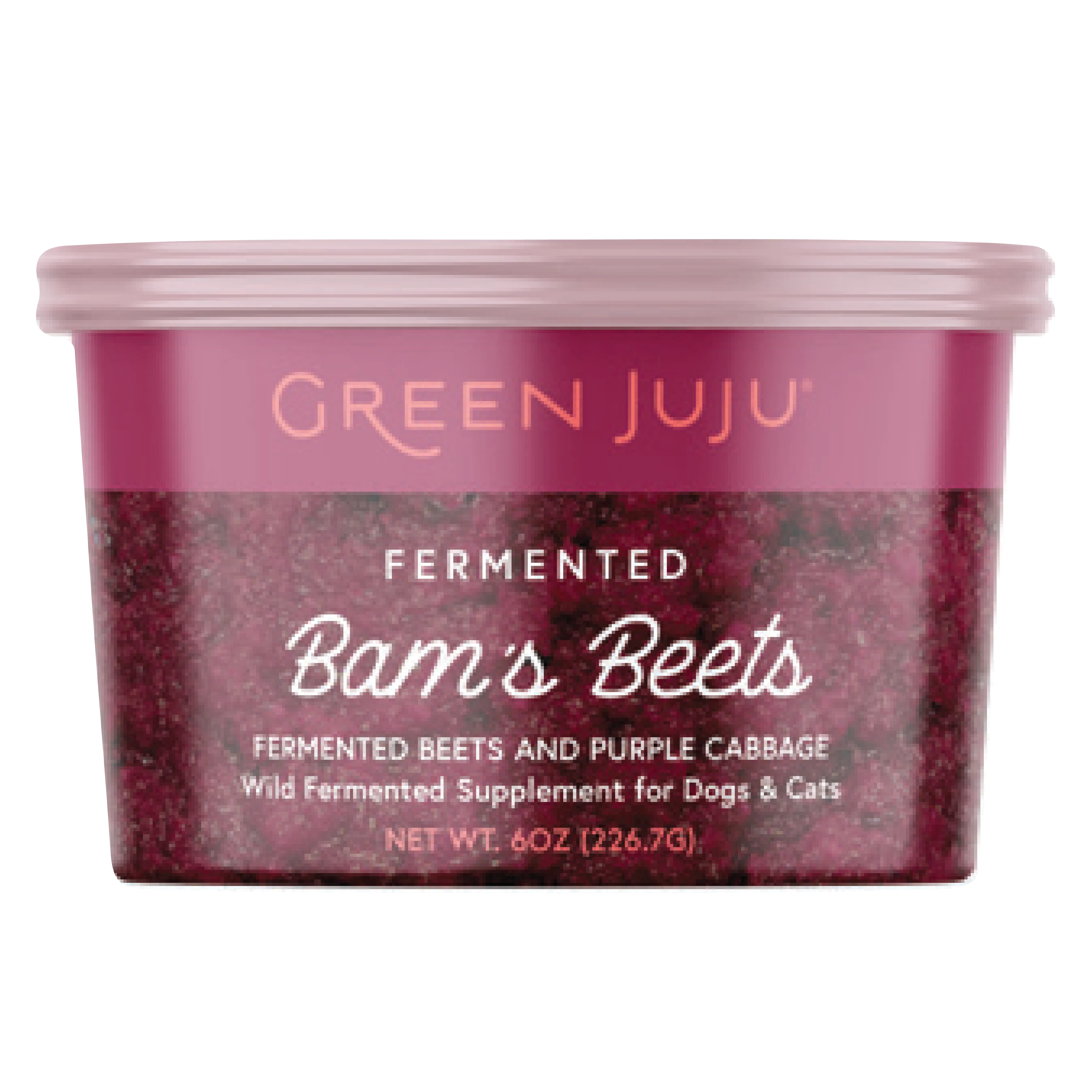 Green Juju - Frozen - Bam's Beets Fermented Beets and Cabbage - 6oz