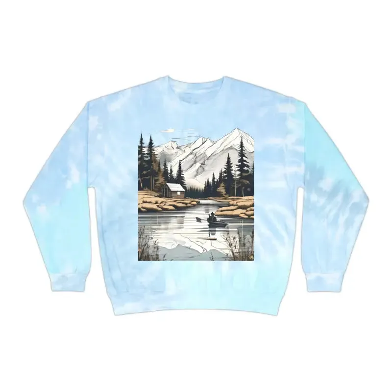 Groovy Tie Dye Sweatshirt for Bold and Cozy Vibes