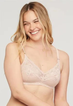 Halo Wire Free Bra- Champagne