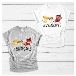 Hashtag squad goals- T SHIRT