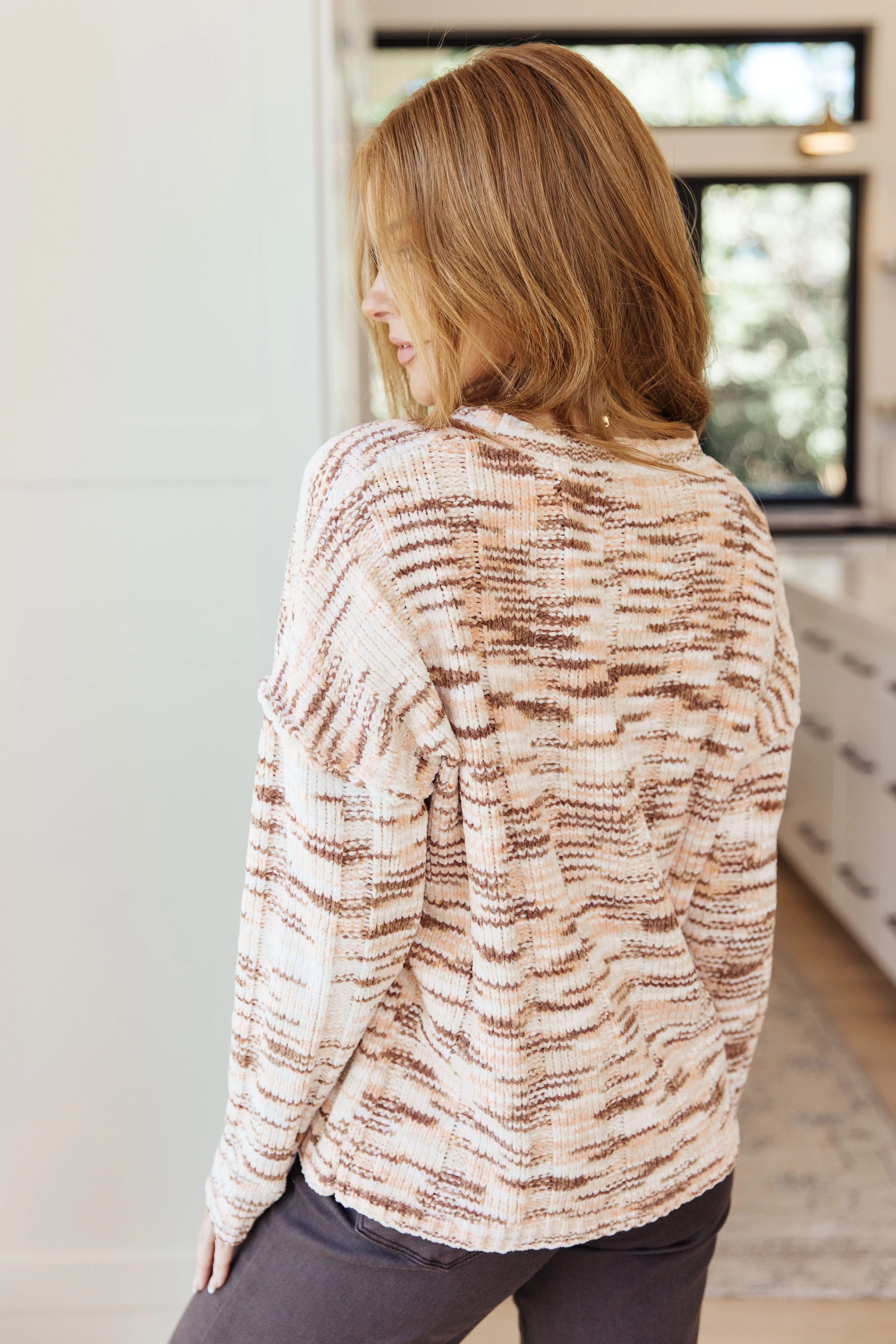 Hazel Blues® |  Wait A Minute Melange Sweater