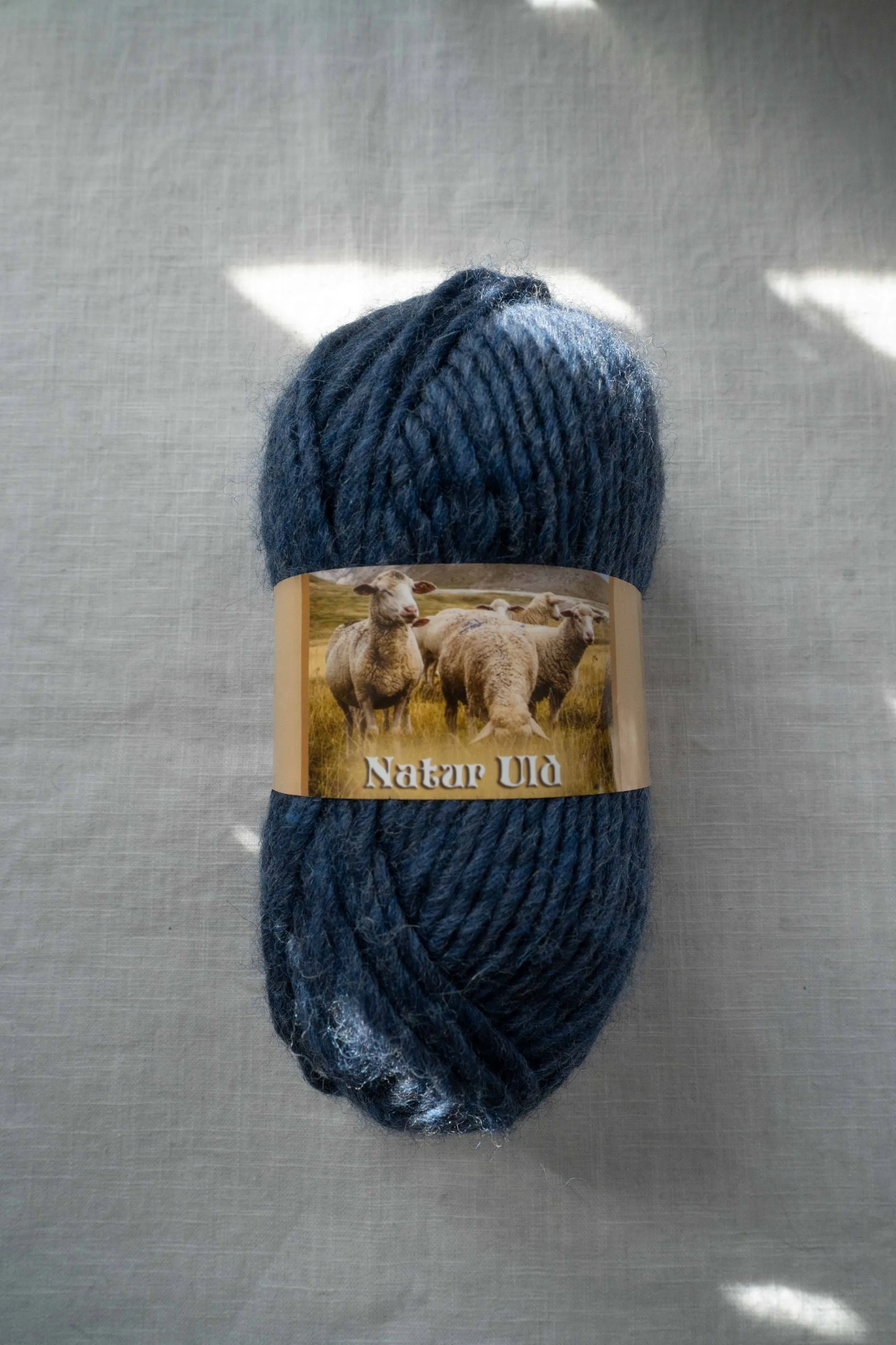 Hjertegarn - Natur Uld - Bulky Weight Yarn - New/ Unused with Label