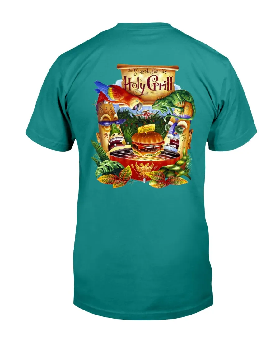 Holy Grill Cheeseburger Paradise BBQ T-shirt Short Sleeve