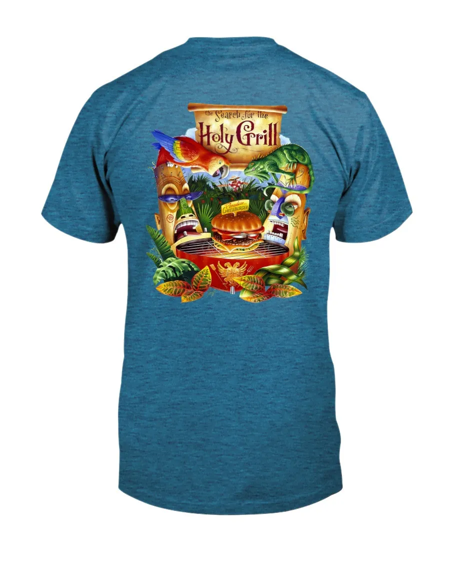 Holy Grill Cheeseburger Paradise BBQ T-shirt Short Sleeve