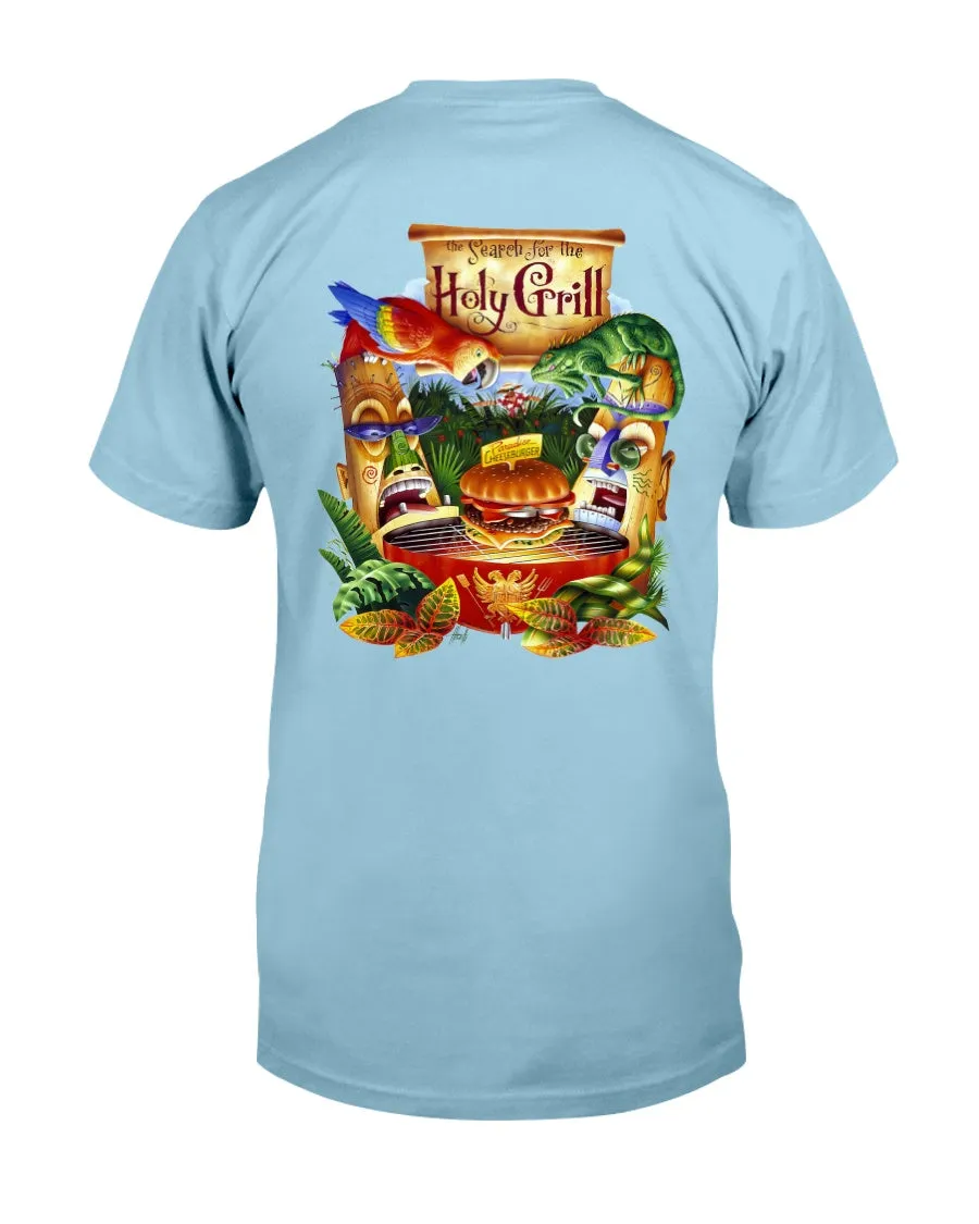 Holy Grill Cheeseburger Paradise BBQ T-shirt Short Sleeve