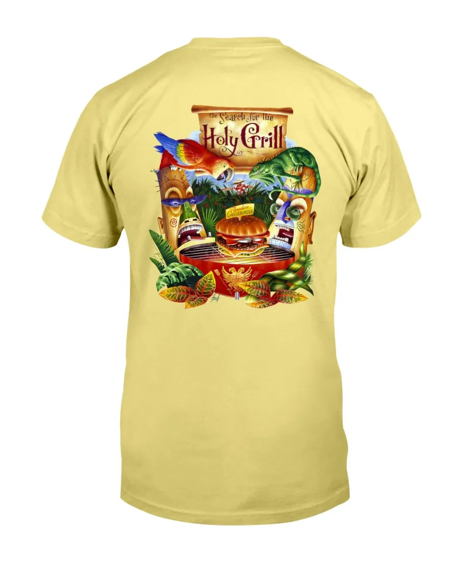 Holy Grill Cheeseburger Paradise BBQ T-shirt Short Sleeve